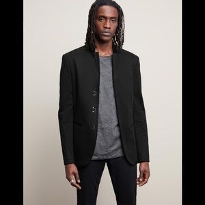 John Varvatos knit hook and bar jacket size USA 40 EU 50